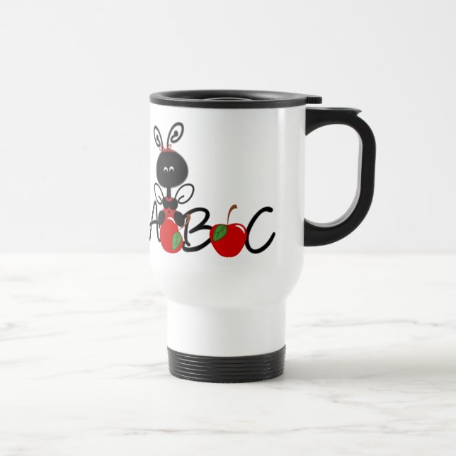 Ladybugs ABC Teacher Mug (Right)