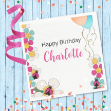 Ladybugs and Flowers Birthday Party