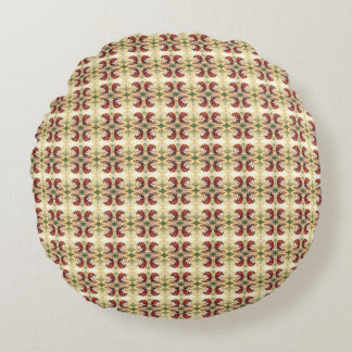 Ladybugs and the Hidden Nectar Kingdom.1 Round Cushion