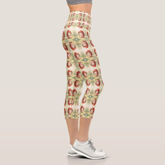 Ladybugs and the Hidden Nectar Kingdom.3 Capri Leggings
