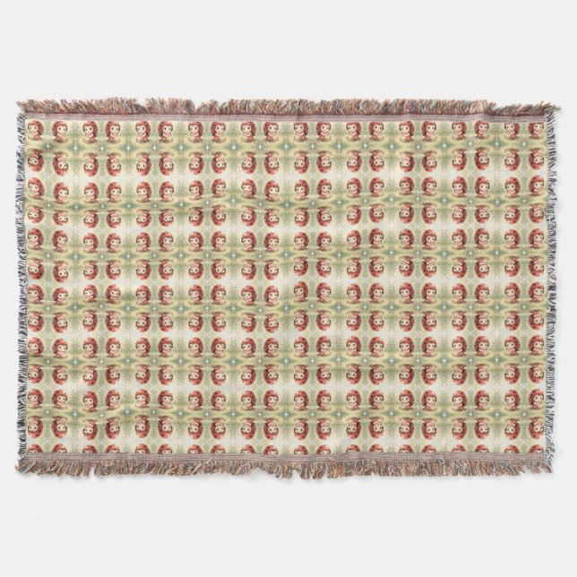 Ladybugs and the Hidden Nectar Kingdom.3 Throw Blanket (Front)