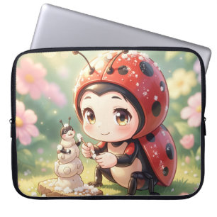 Ladybugs and the Hidden Nectar Kingdom.7 Laptop Sleeve
