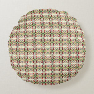 Ladybugs and the Hidden Nectar Kingdom.7 Round Cushion