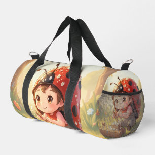 Ladybugs and the Hidden Nectar Kingdom Duffle Bag