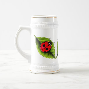 Ladybugs Beer Stein