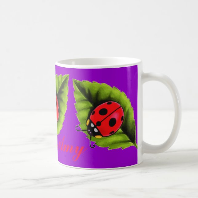 Ladybugs Coffee Mug (Right)