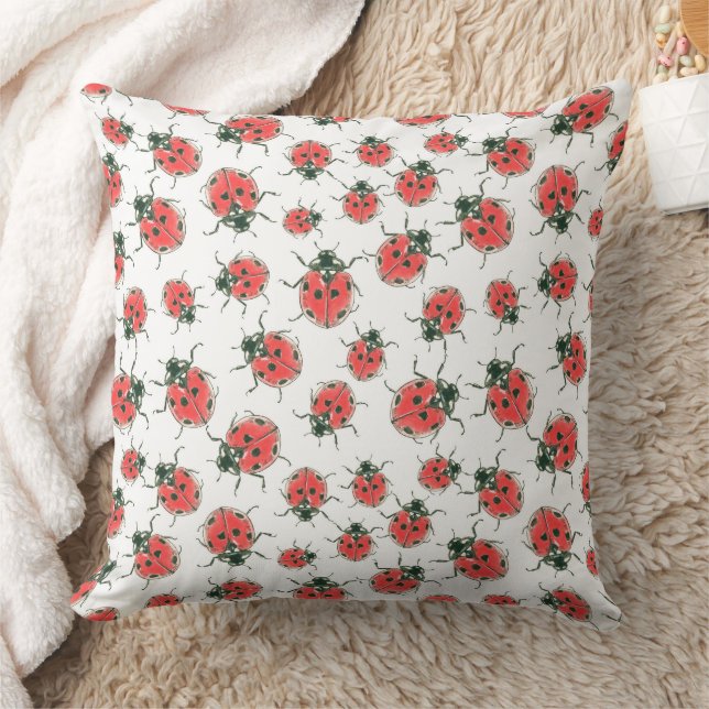 Ladybugs Cushion (Blanket)