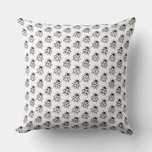 Ladybugs Cushion (Front)