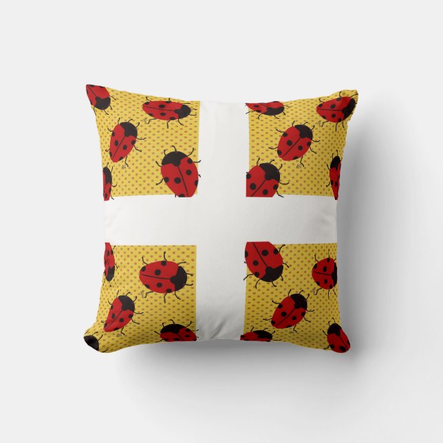 LADYBUGS CUSHION (Front)