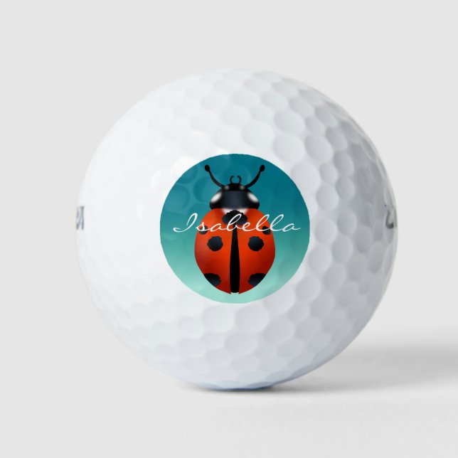 Ladybugs Golf Balls (Front)