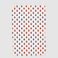 Ladybugs Golf Towel
