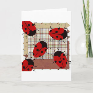 LADYBUGS HOLIDAY CARD