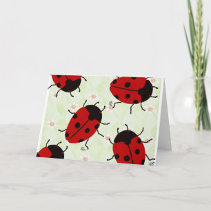 LADYBUGS HOLIDAY CARD