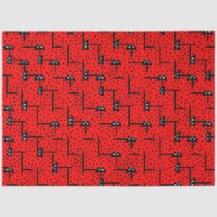 Ladybugs hustle - fun ladybugs race  tissue paper