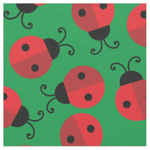 Ladybugs Kids Cute Bugs Baby Nursery Fabric