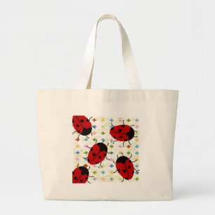 LADYBUGS LARGE TOTE BAG