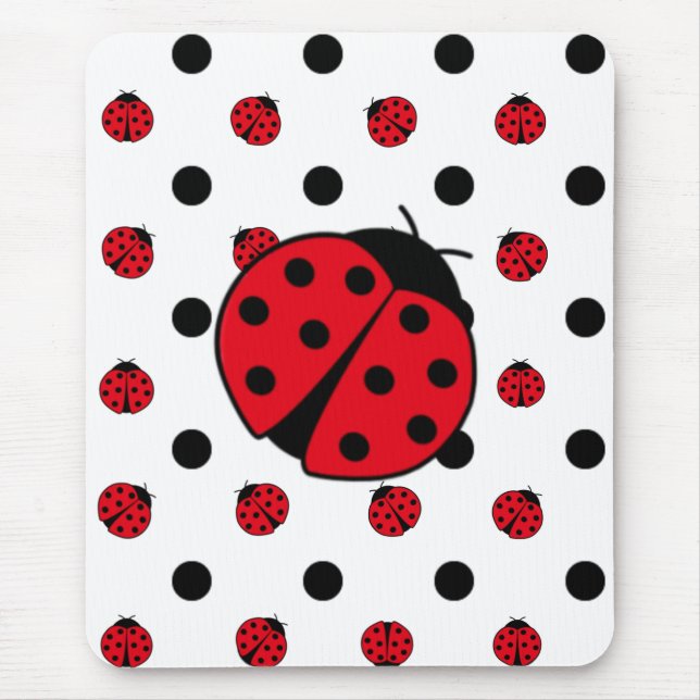 Ladybugs  mouse pad (Front)