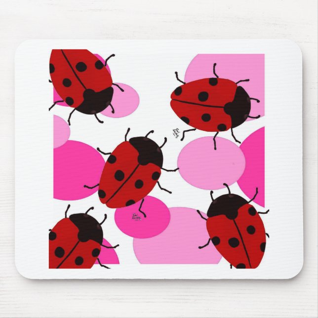 LADYBUGS MOUSE PAD (Front)