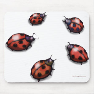 Ladybugs Mouse Pad