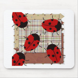 LADYBUGS MOUSE PAD