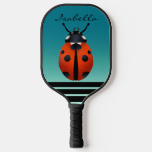 Ladybugs pickleball paddle