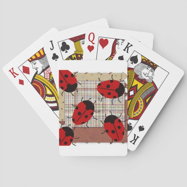 LADYBUGS PLAYING CARDS (Back)