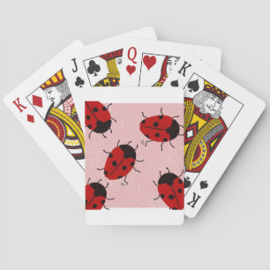 LADYBUGS PLAYING CARDS