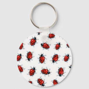 LADYBUGS, REALISM ART, KEY CHAIN