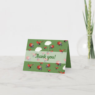 Ladybugs Spring card