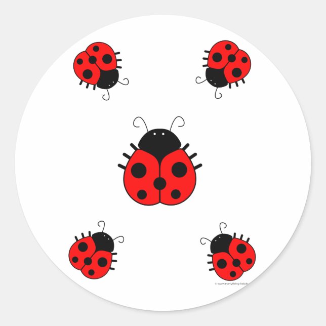 Ladybugs Sticker (Front)