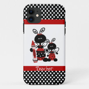 Ladybugs Teacher's iPhone 5 Case
