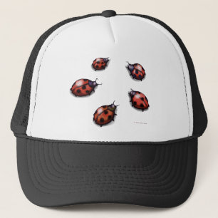 Ladybugs Trucker Hat