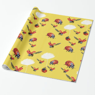 Ladybugs  Wrapping Paper