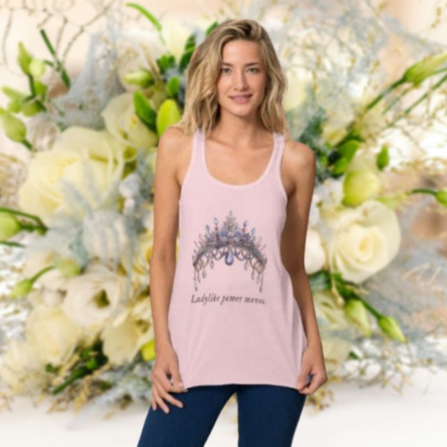 Ladylike Power Moves. Singlet (Creator Uploaded)