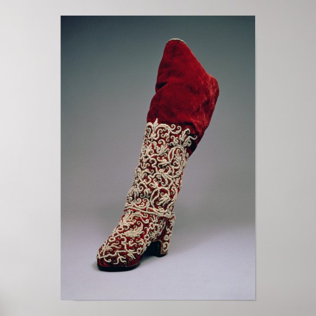 Lady's boot, 1650-1700 poster (Front)