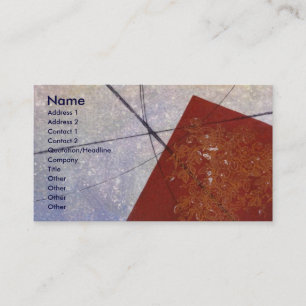 Ladys Fashion Abstract Profile Card