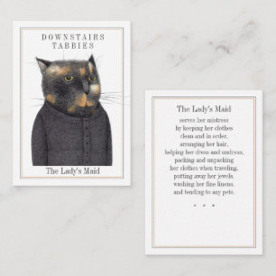 LADY'S MAID CAT Trading Card