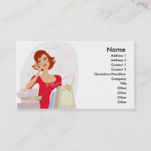 LadyShopper Business Card