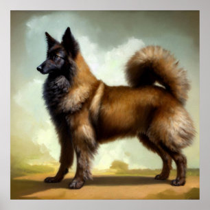Laekenois Belgian Shepherd Dog  Poster
