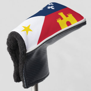 Lafayette city flag golf head cover