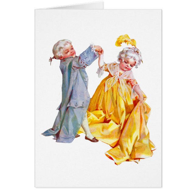 Lafayette Dances the Minuet (Front)
