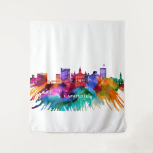Lafayette Skyline Tapestry