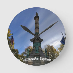 Lafayette Square Wall Clock