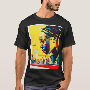 L'Afrique Par Sabena Vintage Travel Advertisement T-Shirt