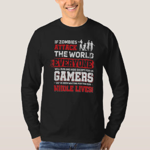Lagging Console Gamer Design Video Game Player T-Shirt