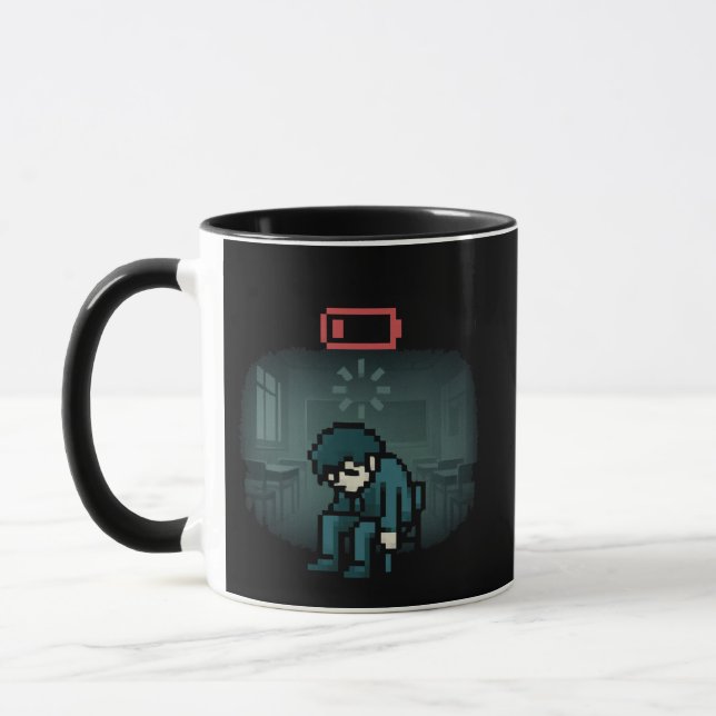 Lagging IRL – Gamer Mood Mug (Left)