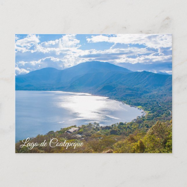 Lago de Coatepeque, El Salvador Postcard (Front)