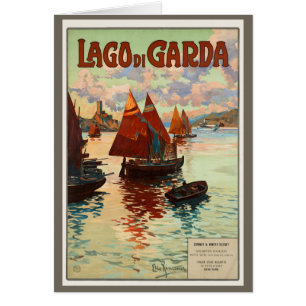 Lago di Garda, Lake Garda, Italy Vintage Travel, L