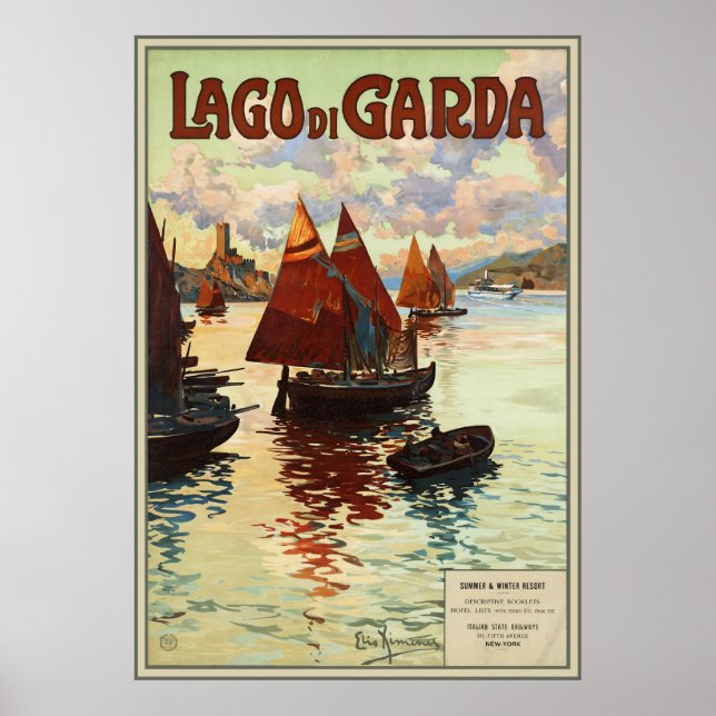 Lago di Garda Poster (Front)