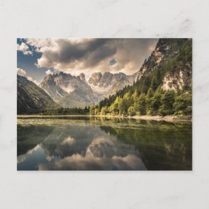 Lago Di Landro Dürrensee , Italy Postcard